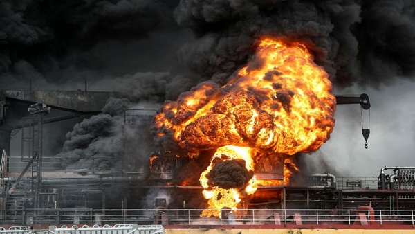 انفجار مخزن گاز در پردیس