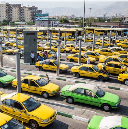 تاکسی‌های یورو ۴ با موافقت سازمان محیط زیست شماره‌گذاری می شوند