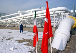 کاهش صدور گاز ایران به ترکیه