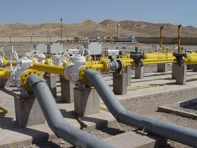 افتتاح طرح گازرسانی به شهرک صنعتی شهرستان سلسله