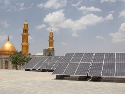 بقاع متبرکه استان مجهز به نیروگاه خورشیدی