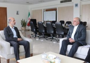 دیدار وزیر نیرو با سفیر جدید ایران در لبنان