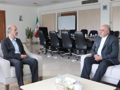 دیدار وزیر نیرو با سفیر جدید ایران در لبنان