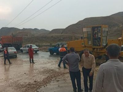 گسیل امکانات وزارت نفت به مناطق سیل‌زده فیروزکوه
