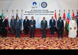 رئیس‌جمهوری مصر با وزیران کشورهای عضو جی‌ئی‌سی‌اف دیدار کرد
