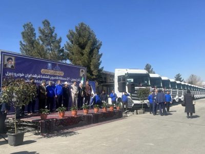 تحویل و تزریق ۵۰۰ دستگاه کامیون کشنده جدید ایران‌خودرو به ناوگان حمل‌ونقل سوخت کشور