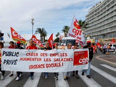 اعتصاب‌ها در فرانسه حمل‌ونقل سوخت از پالایشگاه‌ها را متوقف کرد