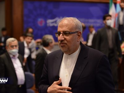 حضور جواد اوجی وزیر نفت در چهاردهمین همایش بین المللی صنعت پتروشیمی ایران (IPF)